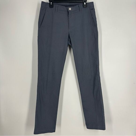 Bonobos Other - BONOBOS Maide Dark Grey Mini Check Houndstooth Print Slim Golf Pants Sz 32 x 32